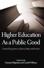 Higher Education As a Public Good