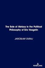 Role of Metaxy' in the Political Philosophy of Eric Voegelin