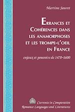 Errances et Cohérences dans les anamorphoses et les trompe-l’oeil en France