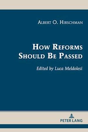 How Reforms Should Be Passed