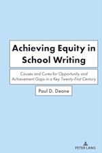 Achieving Equity in School Writing