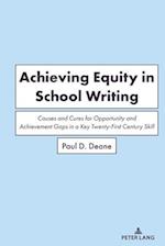 Achieving Equity in School Writing