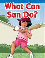 What Can San Do?