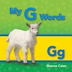 My G Words (My First Consonants and Vowels)