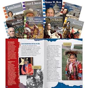 Leaders in Texas History Spanish 8-Book Set