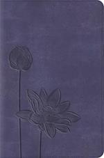 Compact Bible-ESV-Lavender Bloom