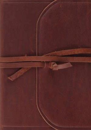 ESV Study Bible (Brown, Flap with Strap)