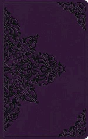 ESV Large Print Value Thinline Bible (Trutone, Lavender, Filigree Design)