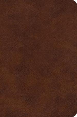 ESV Large Print Bible (Trutone, Deep Brown)