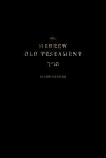The Hebrew Old Testament, Reader's Edition (Hardcover)