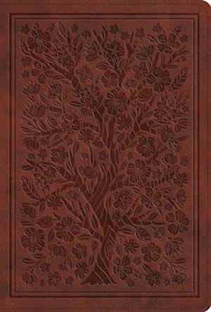 ESV Women's Study Bible (Trutone, Chestnut, Almond Tree Design)