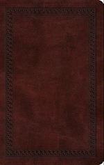 ESV Thinline Bible (Trutone, Mahogany, Border Design)