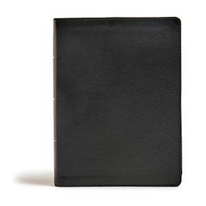 CSB Tony Evans Study Bible, Black Genuine Leather, Indexed