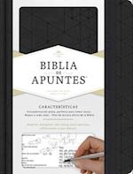 Rvr 1960 Biblia de Apuntes, Negro Símil Piel