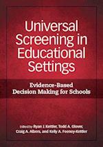 Universal Screening in Educational Settings