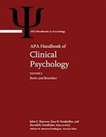 APA Handbook of Clinical Psychology, 5 Volume Set