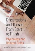 Dissertations and Theses From Start to Finish
