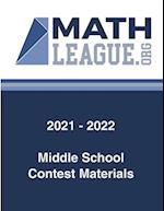 2021-2022 Middle School Contest Materials 