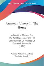 Amateur Joinery In The Home