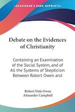 Debate on the Evidences of Christianity