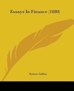 Essays In Finance (1880)