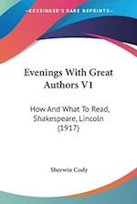 Evenings With Great Authors V1