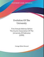 Evolution Of The University