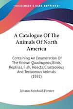 A Catalogue Of The Animals Of North America