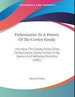 Preliminaries To A History Of The Cowley Family