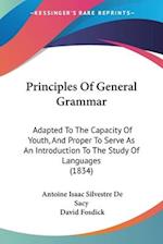 Principles Of General Grammar