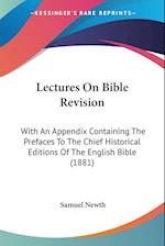 Lectures On Bible Revision