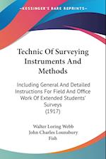Technic Of Surveying Instruments And Methods
