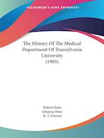 The History Of The Medical Department Of Transylvania University (1905)