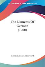 The Elements Of German (1900)