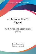 An Introduction To Algebra