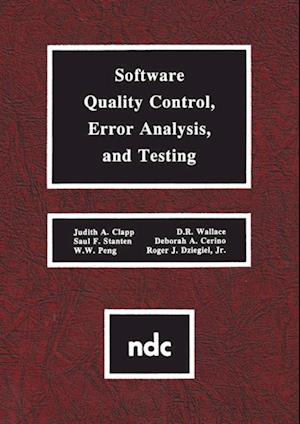 Software Quality Control, Error, Analysis