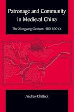 Patronage and Community in Medieval China