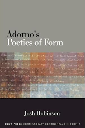 Adorno's Poetics of Form