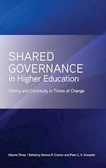 Shared Governance in Higher Education, Volume 3