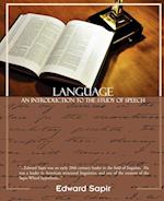Language an Introduction to the Study of Speech