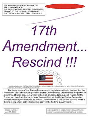 17th Amendment...Rescind!!!