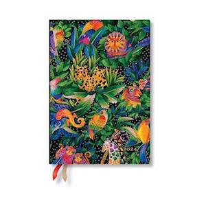 Jungle Song (Whimsical Creations) Midi 12-month Dayplanner 2024