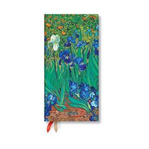 Van Gogh’s Irises (Van Gogh’s Irises) Slim 12-month Dayplanner 2024