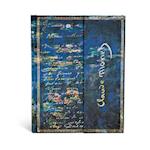 Monet, Water Lilies (Embellished Manuscripts Collection) Ultra Unlined Hardcover Journal