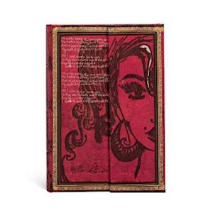 Amy Winehouse, Tears Dry (Embellished Manuscripts Collection) Mini Lined Hardcover Journal (Wrap Closure)