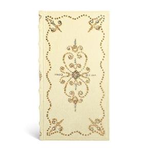 Buttercream (Shimmering Delights) Slim Lined Hardcover Journal (Elastic Band Closure)