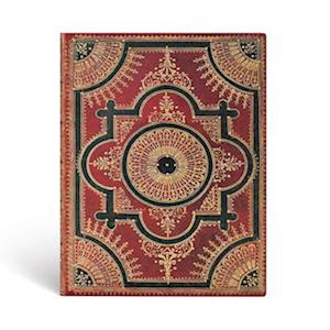 Ventaglio Rosso Kraft (Baroque Ventaglio) Ultra Lined Softcover Flexi Journal