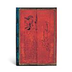 Paperblanks Hardcover Lewis Carroll Alice in Wonderland Mini Wrap Lined
