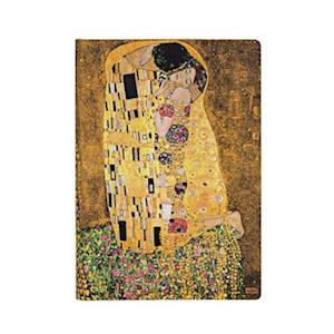 Klimt's 100th Anniversary - The Kiss Unlined Hardcover Journal