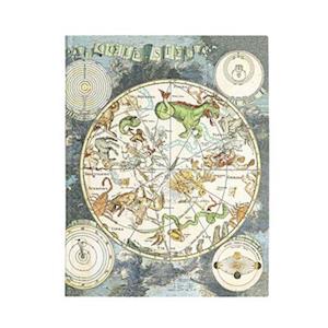 Celestial Planisphere Ultra Lined Softcover Flexi Journal